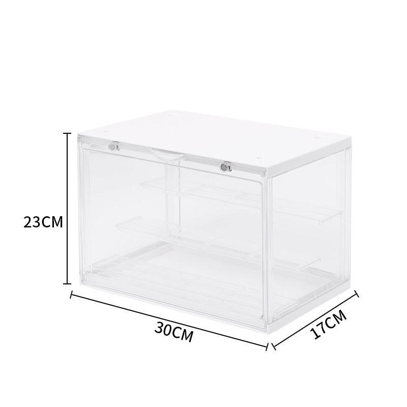 Acrylic Garage Kit Storage Box - Box Shelf Organizer Display