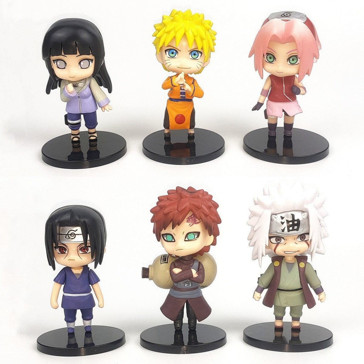 6 Naruto Figures