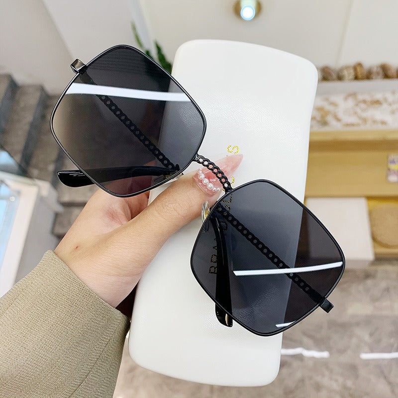 Gradient Square Sunglasses Women