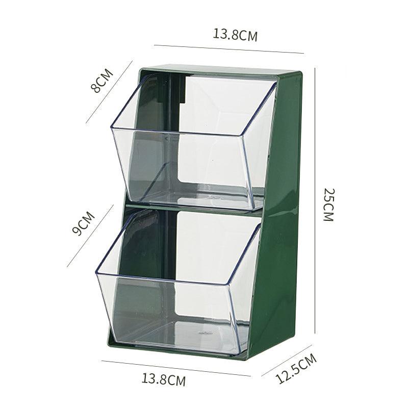 Caja de almacenamiento para bolsitas de té, estante para café y cápsulas