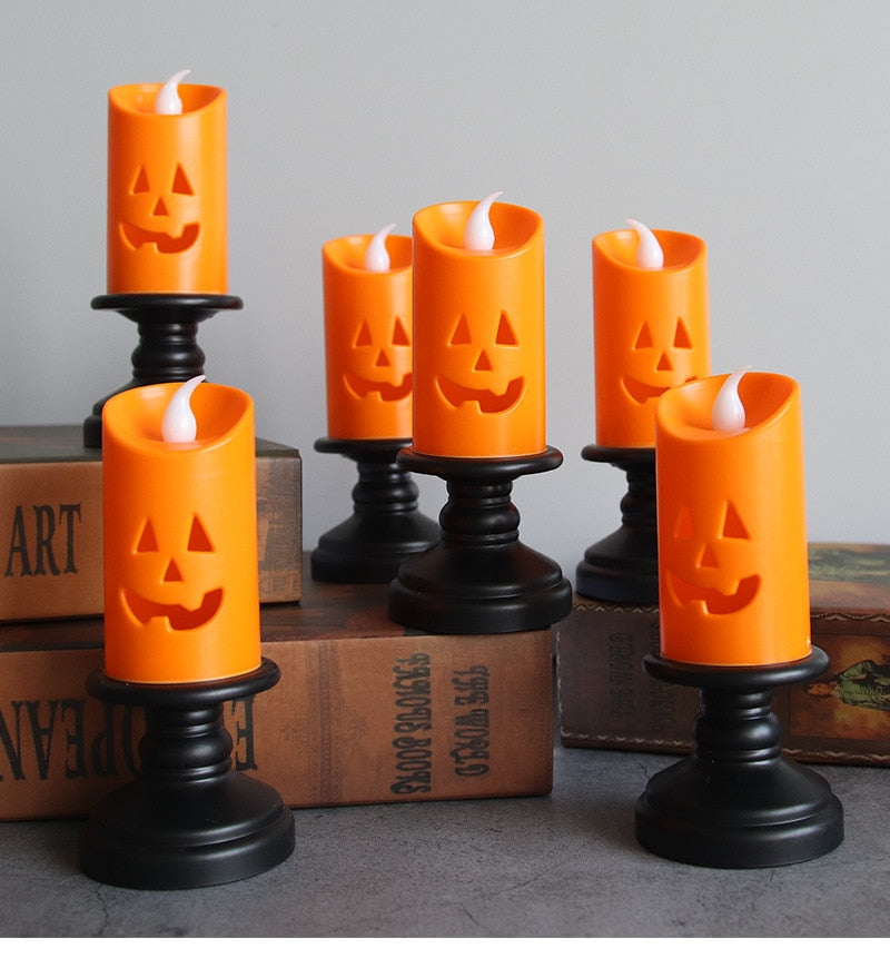 Bougie LED pour Halloween