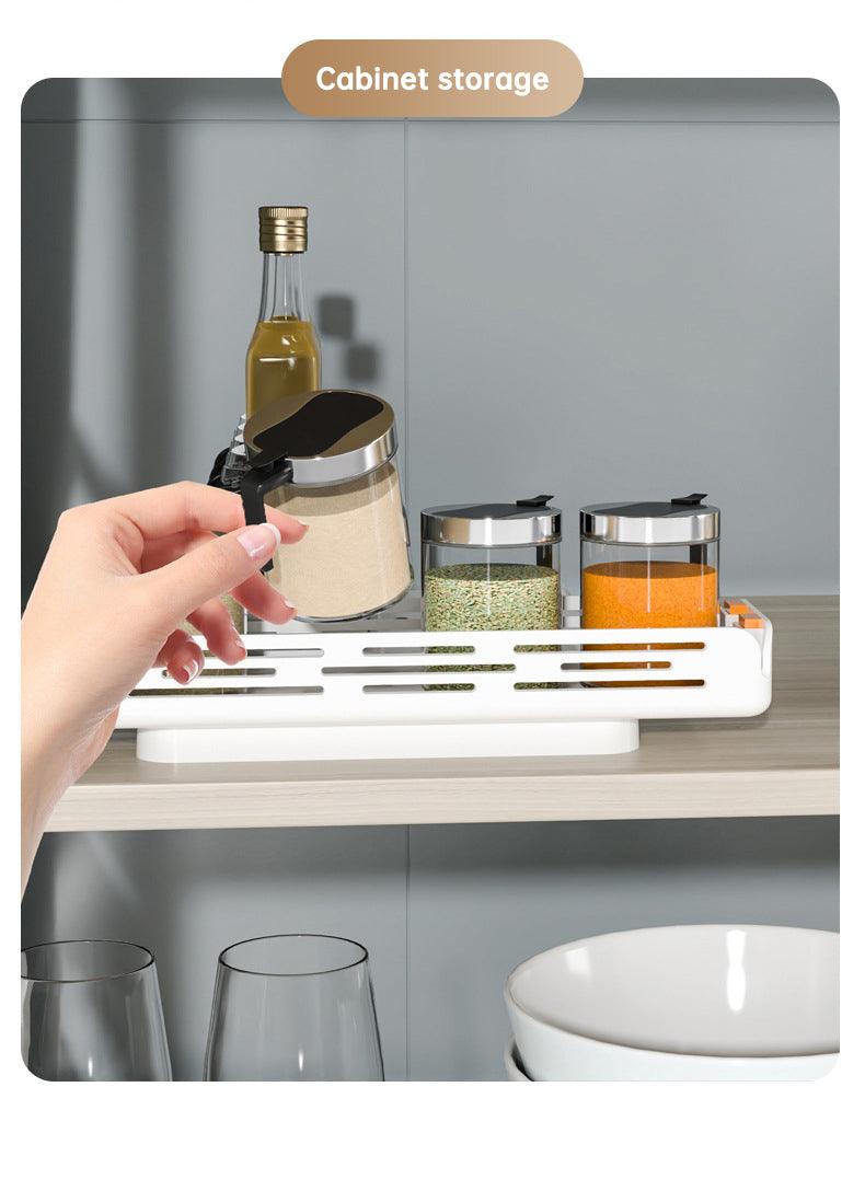 Rotating Spice Rack Organizer