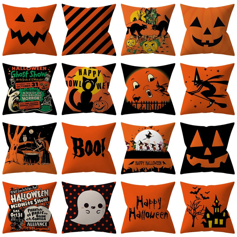 Halloween Pillow Cover 45x45