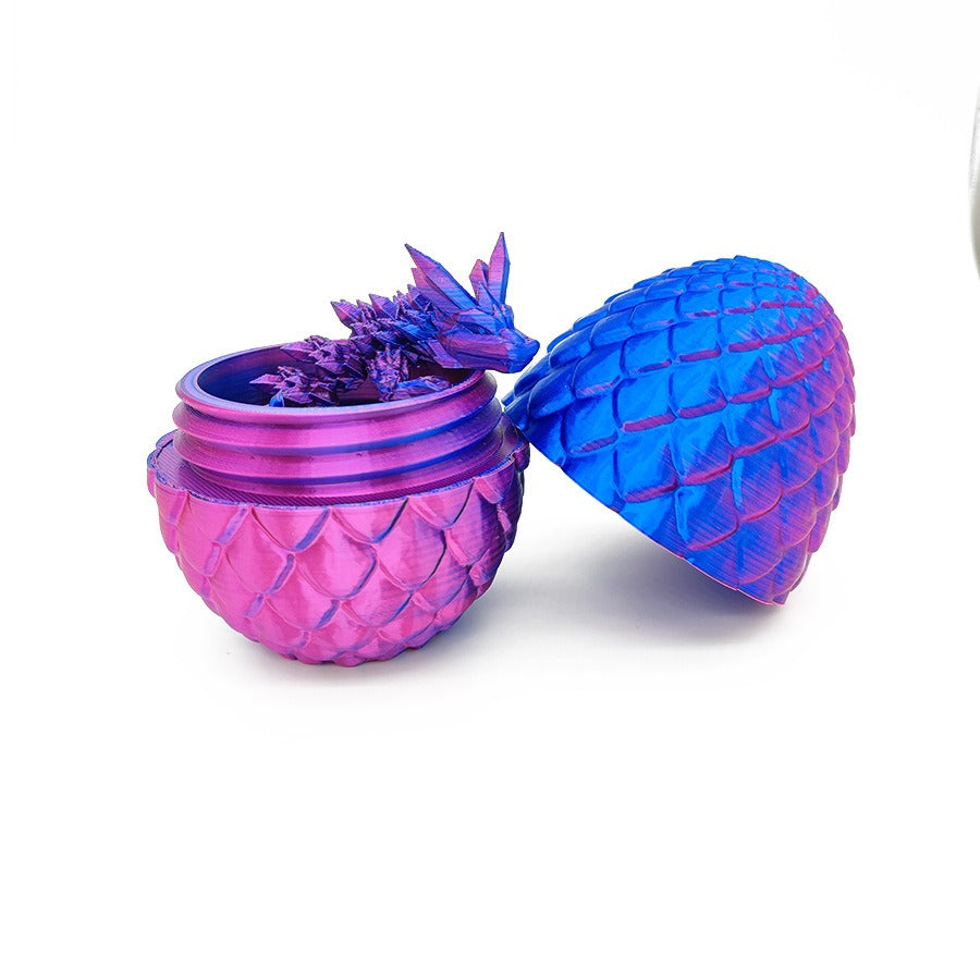 3D Dragon Egg, Crystal, Decor