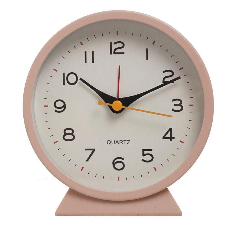 Minimalist metal alarm clock, small