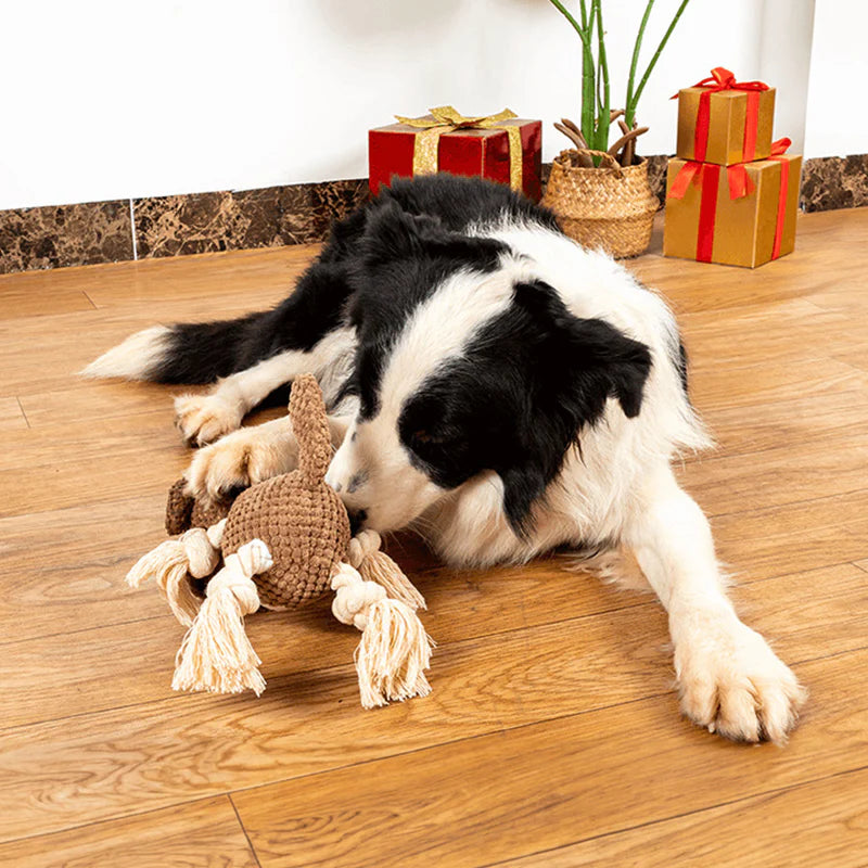 Juguete de peluche para perros resistente al sonido