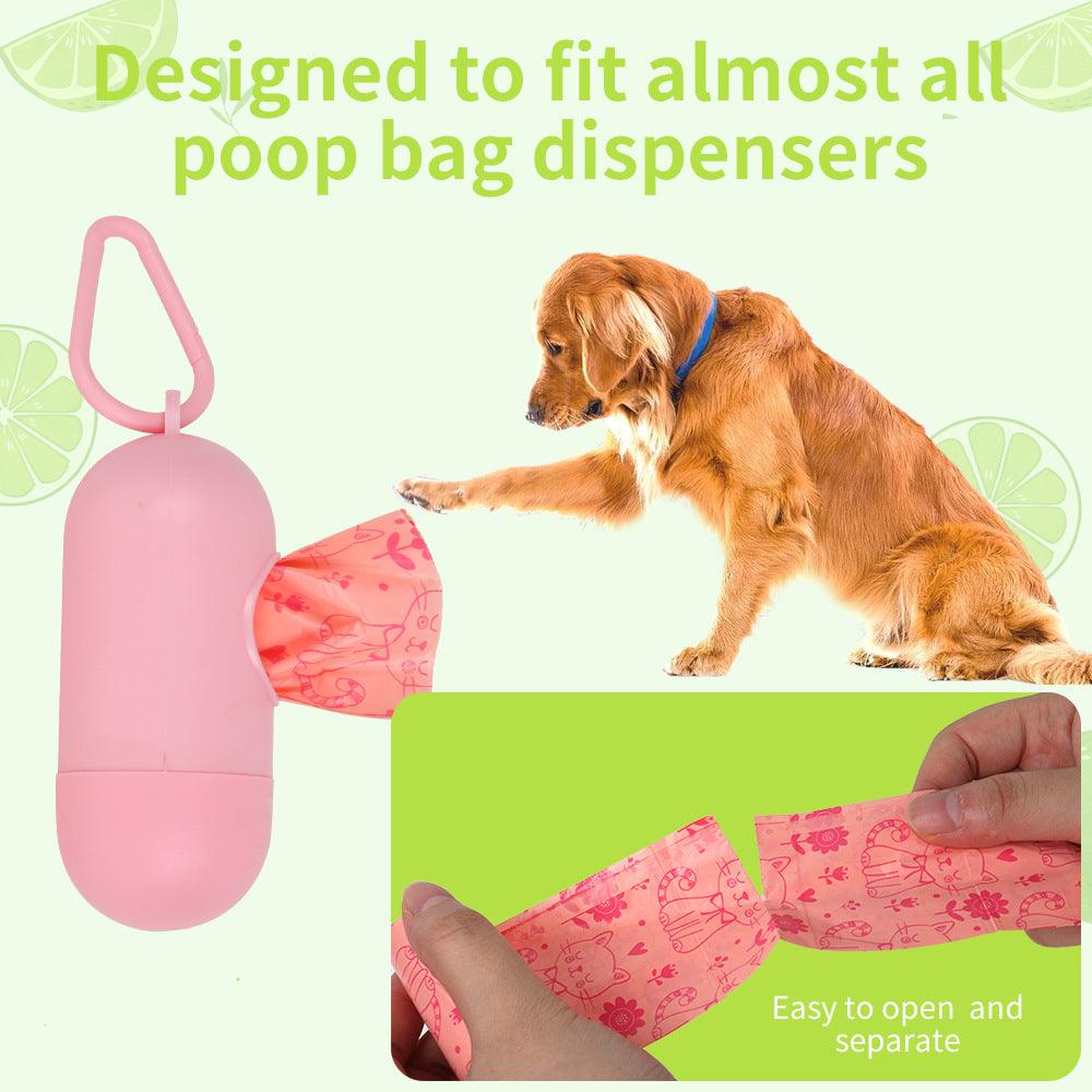 40 Lemon-Scented Dog Bags