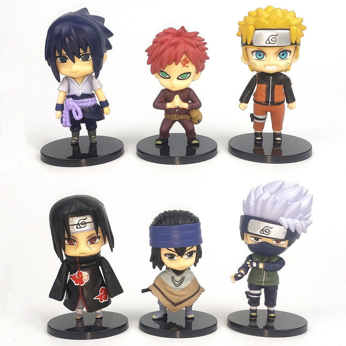 6 Naruto Figures