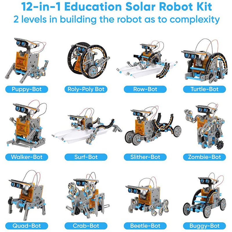 13-in-1 Solar Toy Car