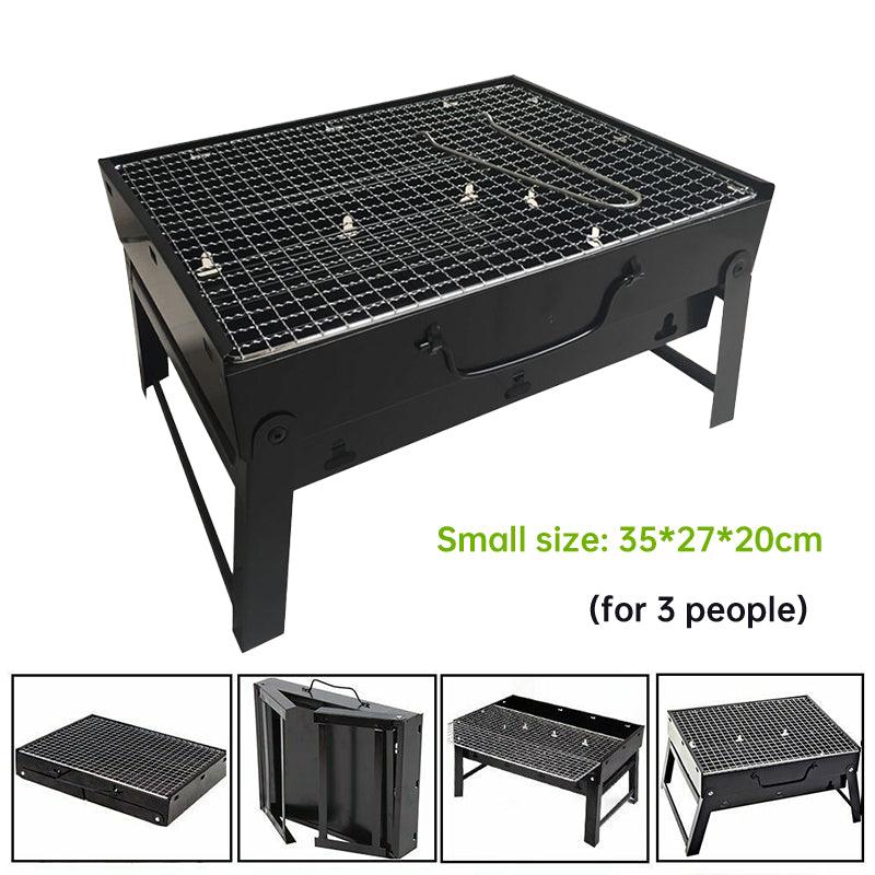 Barbecue au charbon de bois pliable