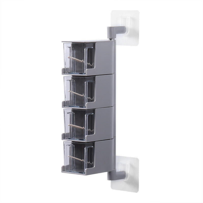 Rotating Wall-Mount Spice Rack