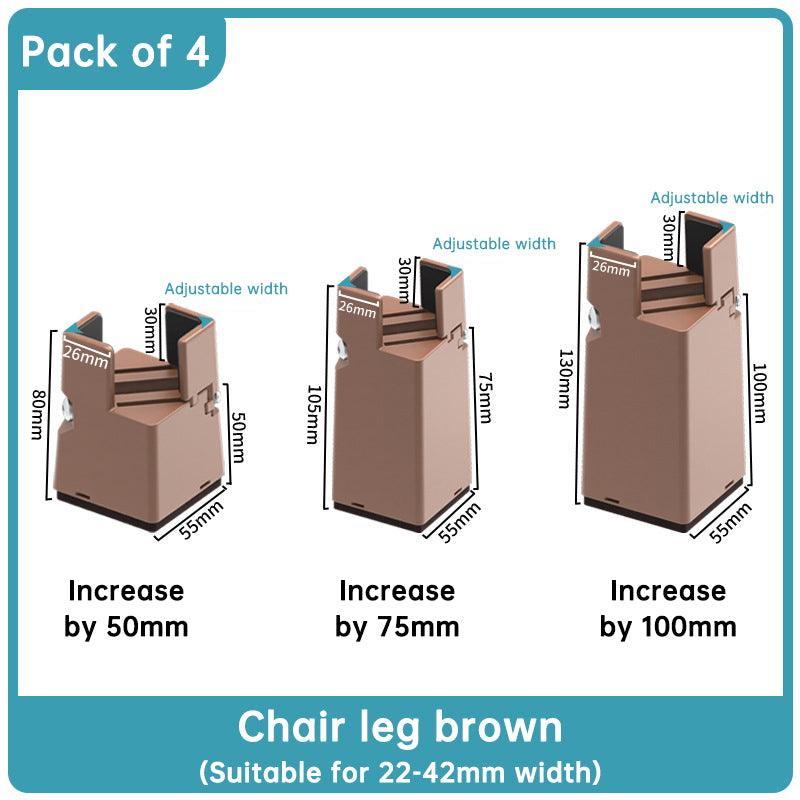 4 adjustable furniture pads