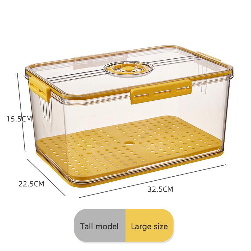 Large Clear Plastic Fridge Box