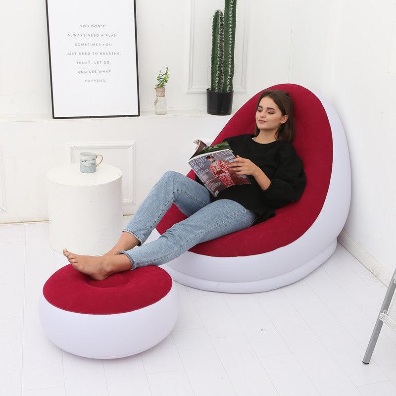 Inflatable Sofa with Ottoman