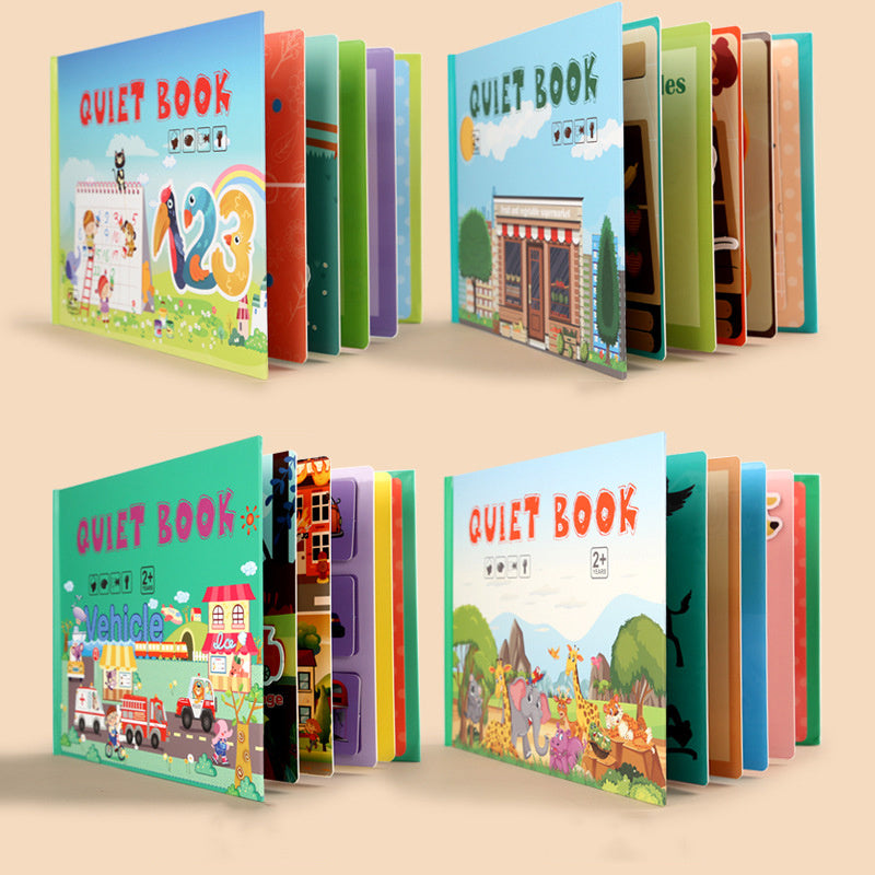 Livre de puzzles éducatifs pour enfants