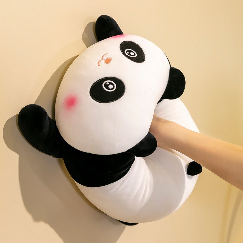 Cute panda, zoo plush toy