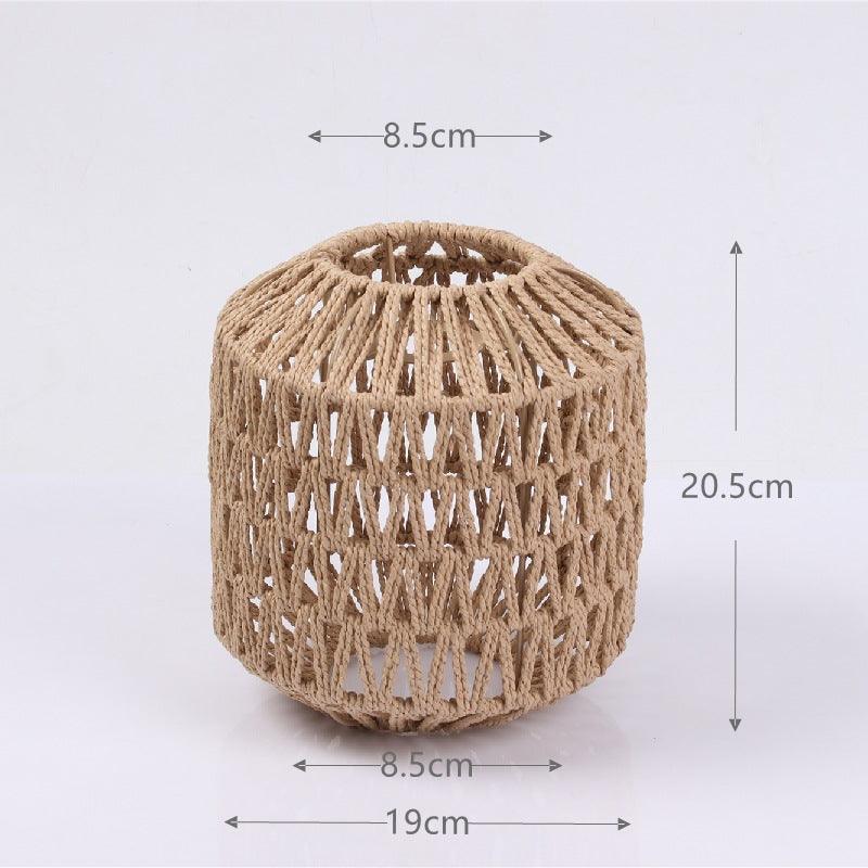 Elegant Chinese rattan lampshade