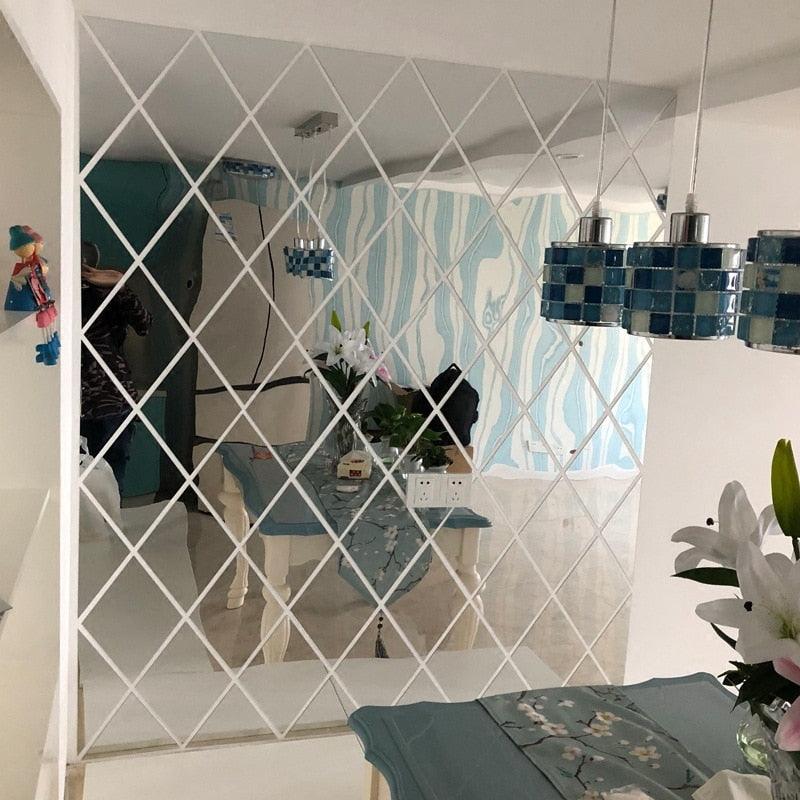 3D Mirror Wall Stickers