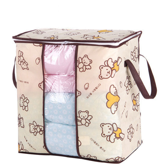 Sac de rangement pour couette non tissé de style coréen – Portable et durable