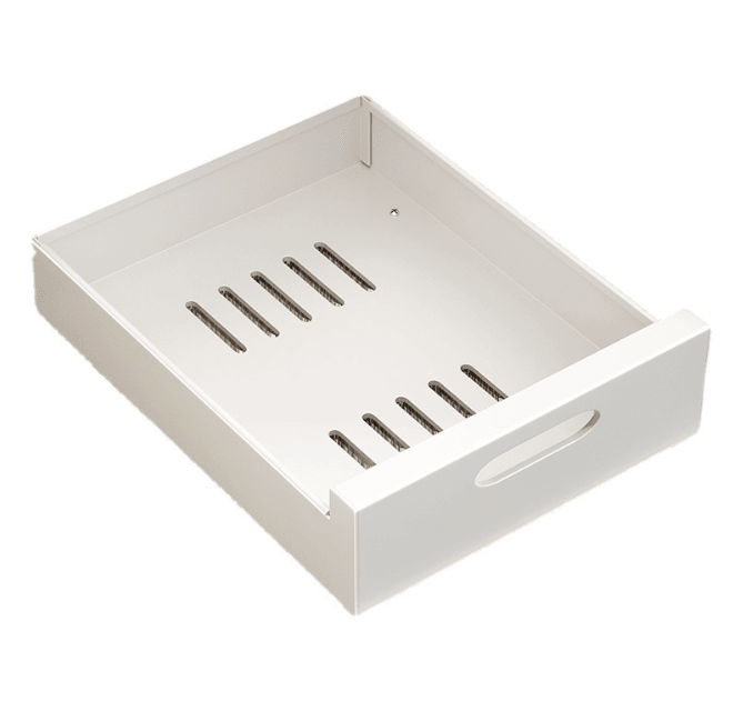 Pull-Out Drawer Dish Rack