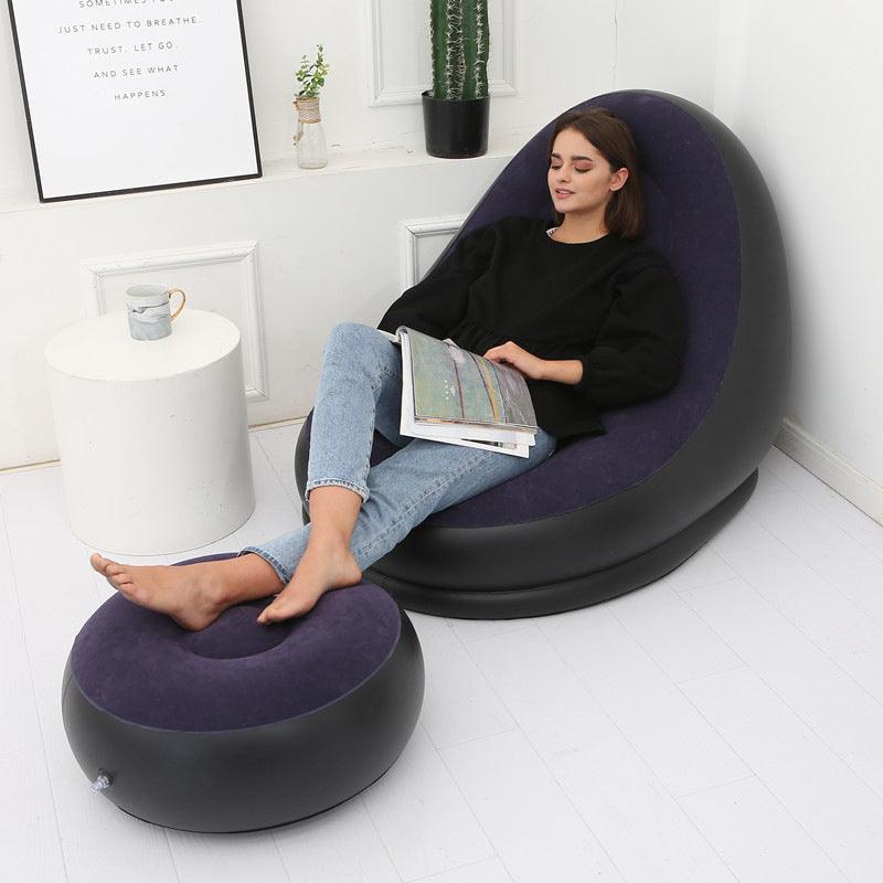 Inflatable Sofa with Ottoman