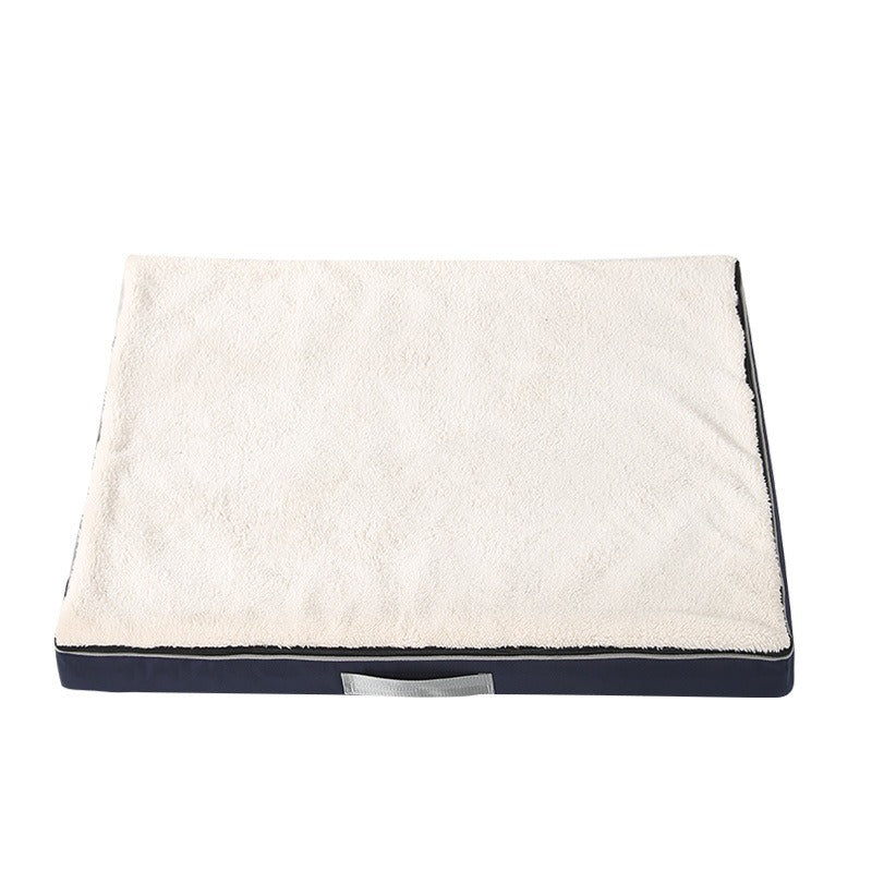 Memory foam dog mat, washable