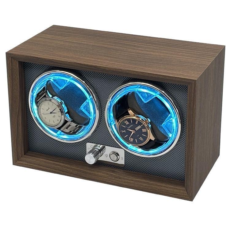 Luxury Wooden Automatic Watch Winder USB Powered for Mechanical Watches