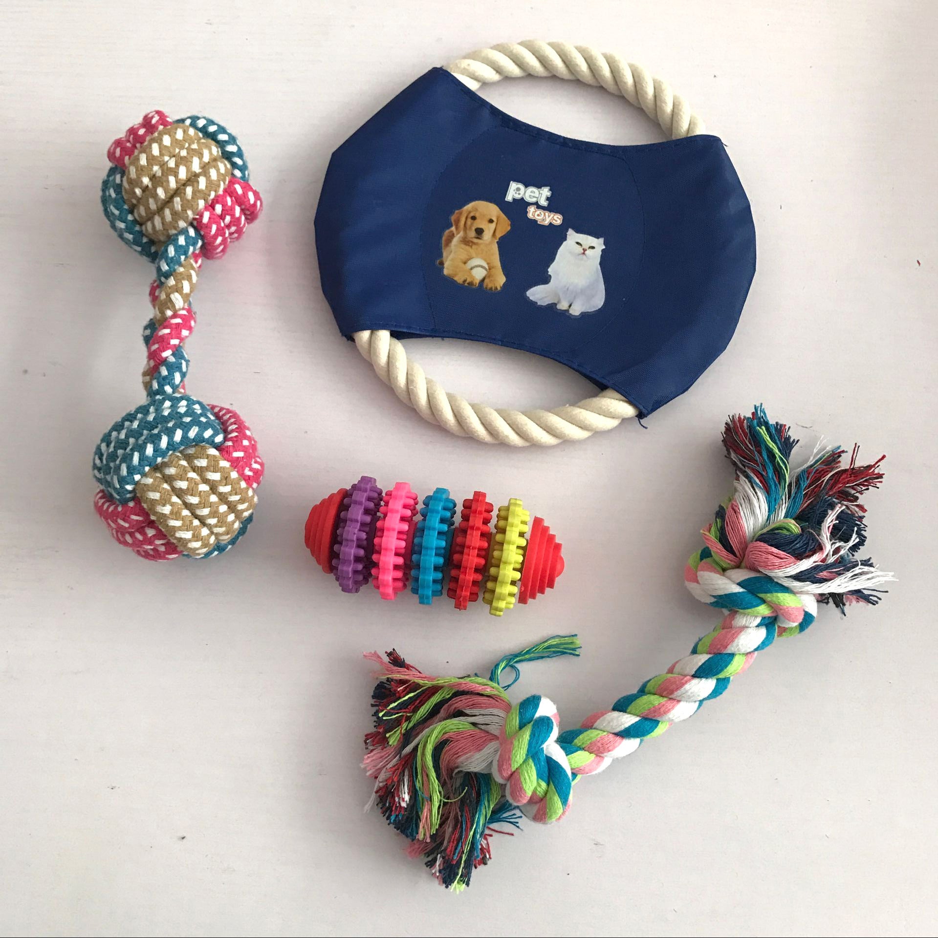 Dog toy set