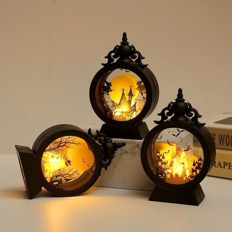 Retro Halloween LED Lantern