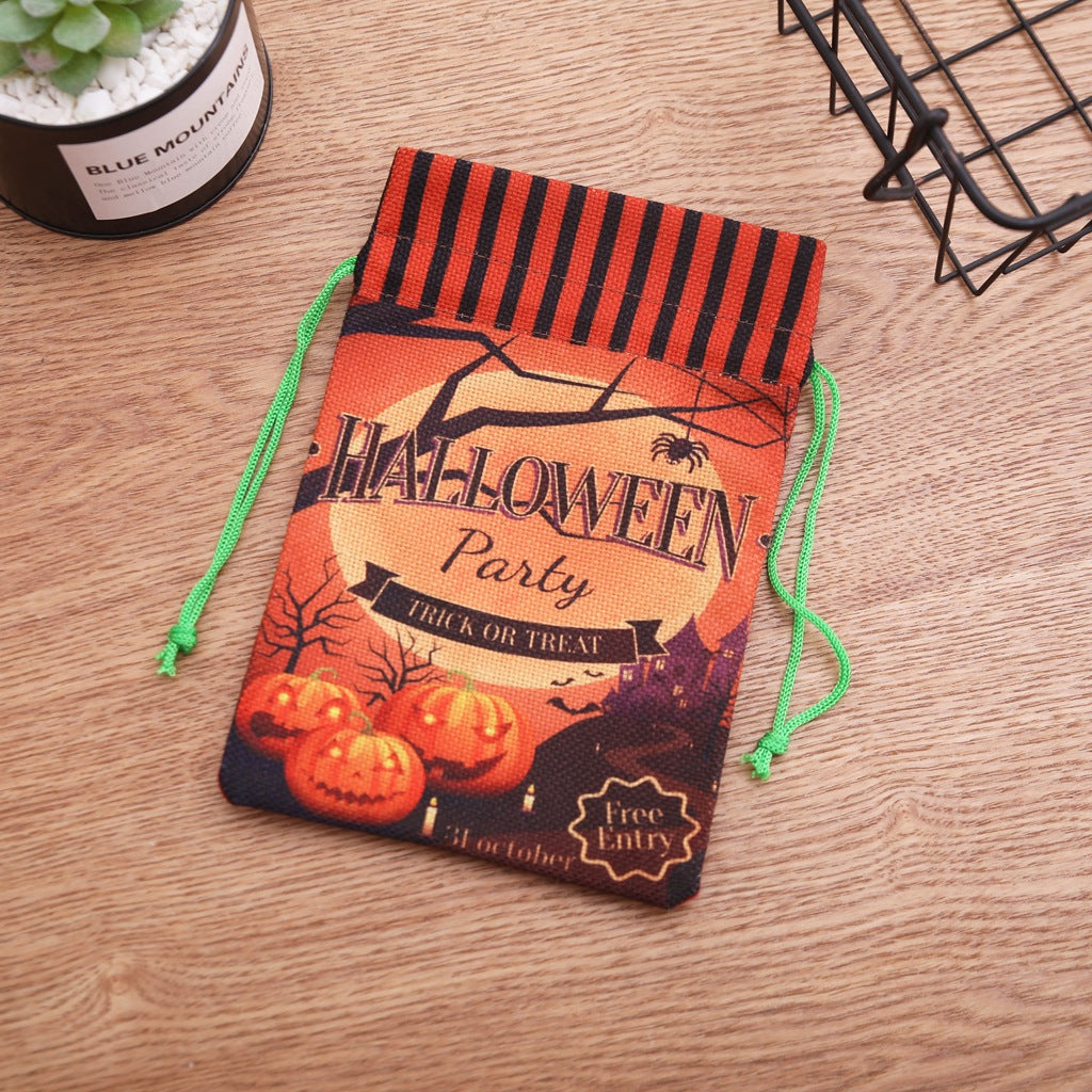 Bolsa de calabaza de Halloween para niños