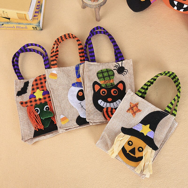 Halloween bag: pumpkin ghost