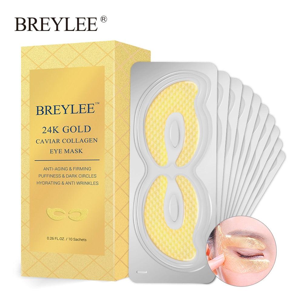 24K Gold Eye Mask, Caviar & Collagen