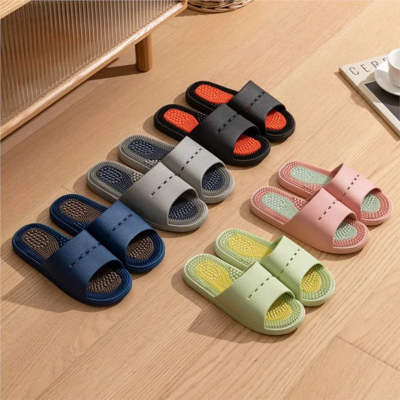 Zapatillas antideslizantes para masaje de baño