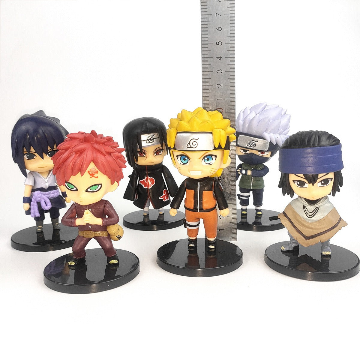 6 figurines Naruto