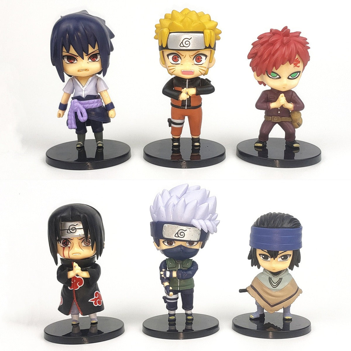 6 Naruto Figures