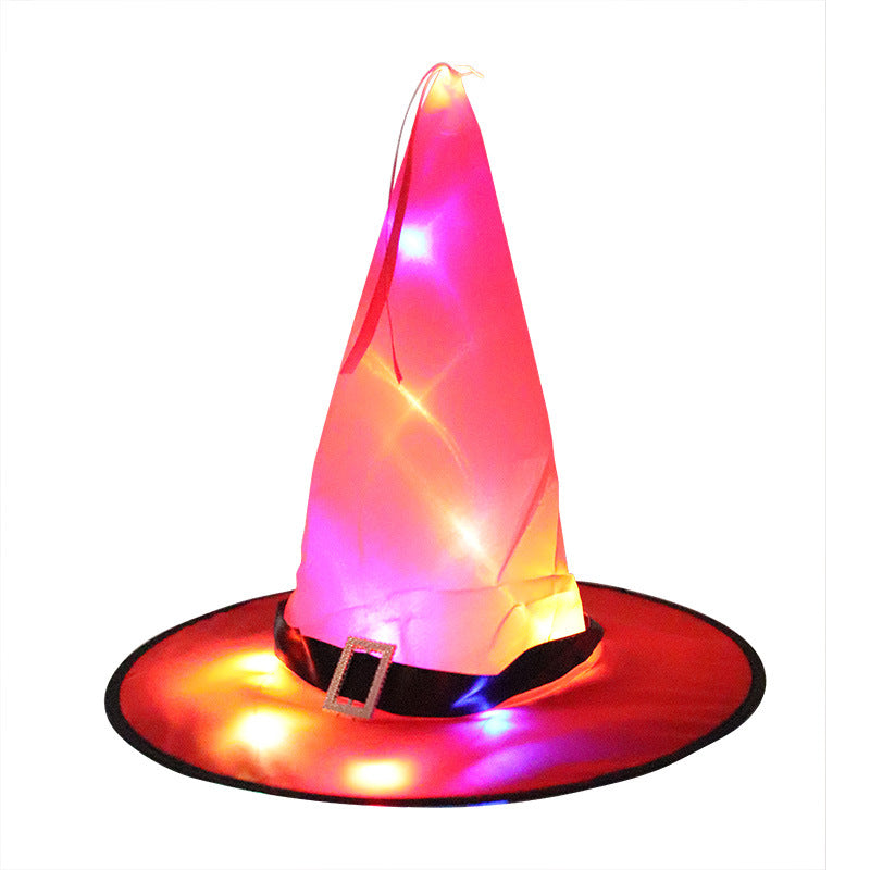 LED Witch Hat Halloween Decor