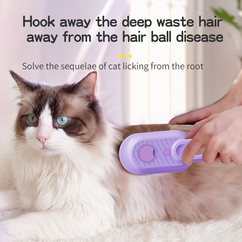 USB comb for cats with spray