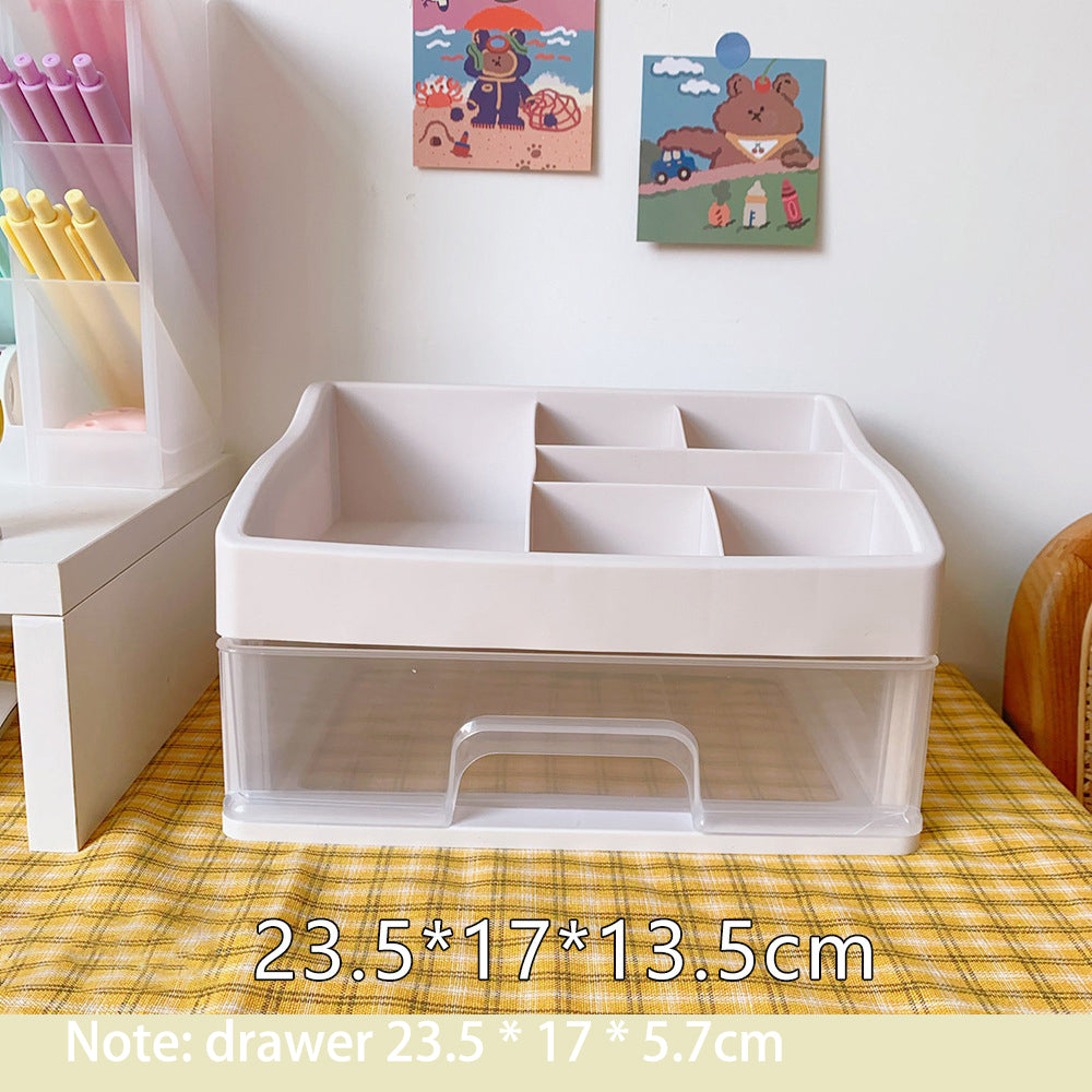 Plastic organizer with drawers