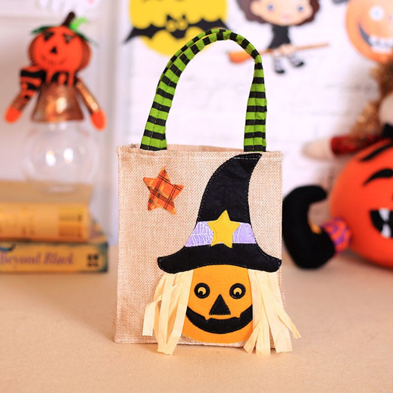 Halloween bag: pumpkin ghost