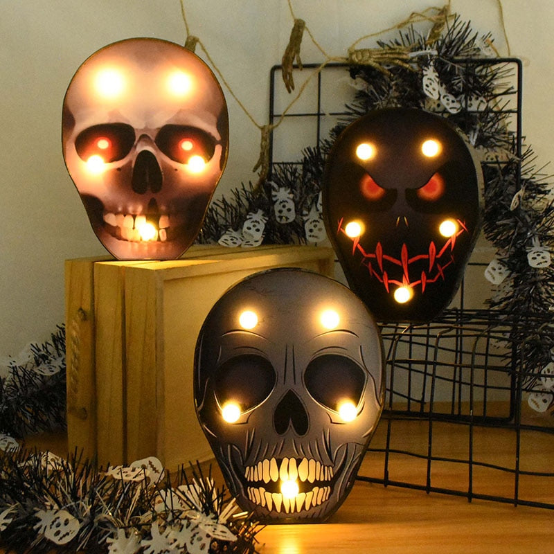 Decoración con lámpara LED para Halloween 