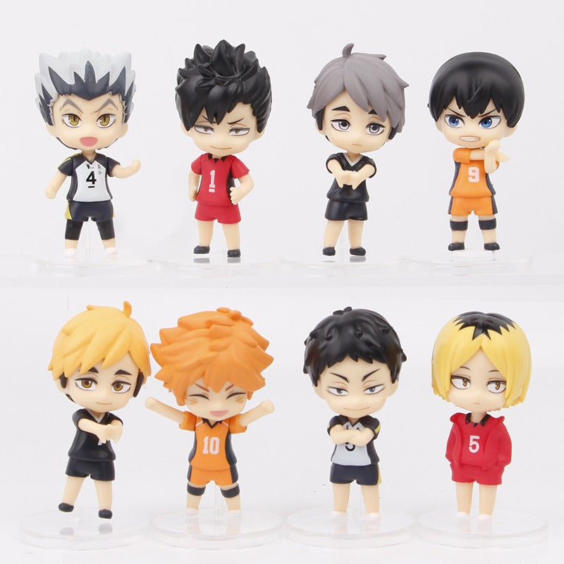 8 figuras de Haikyuu