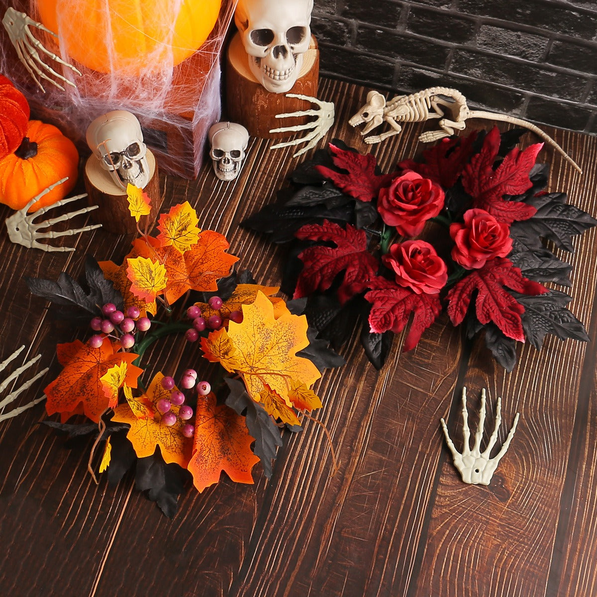 Halloween Decorative Wreath