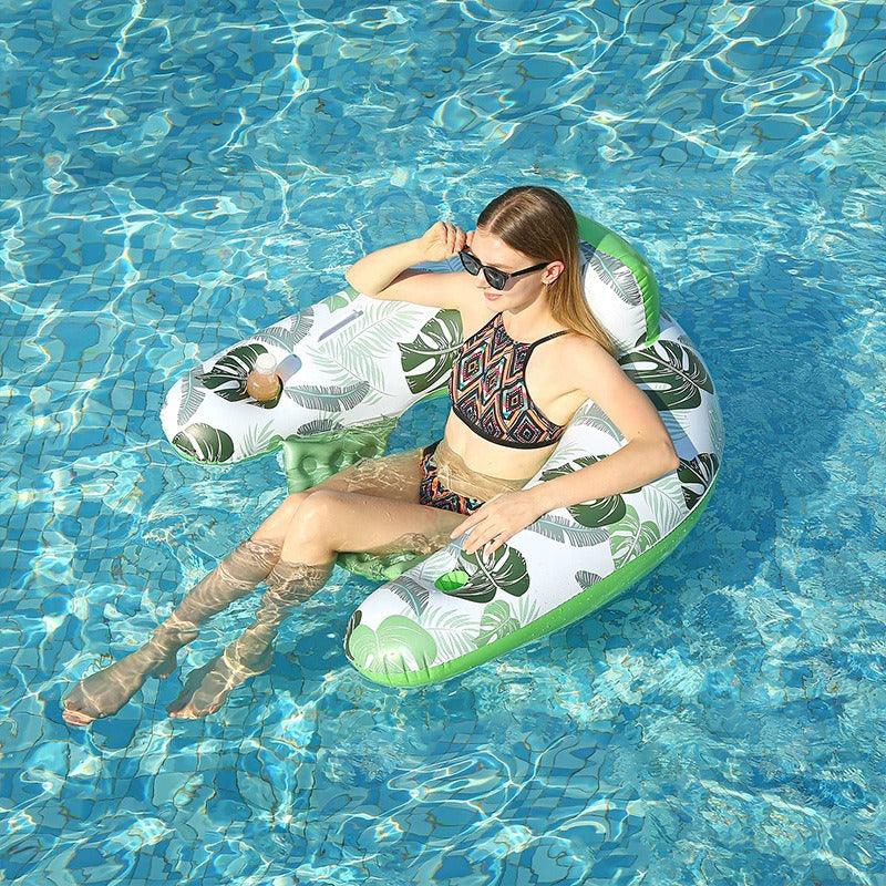 Flotador de piscina en forma de U - Inflable