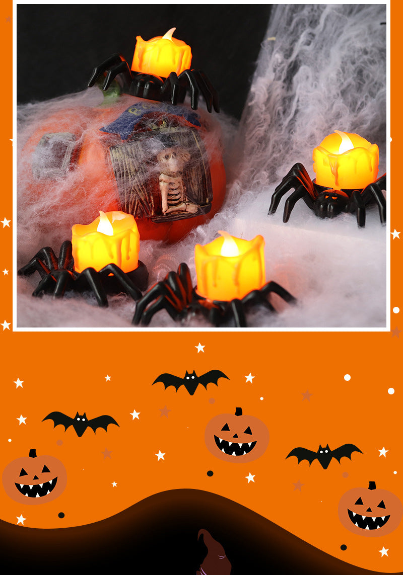 Lampe LED citrouille d'Halloween 