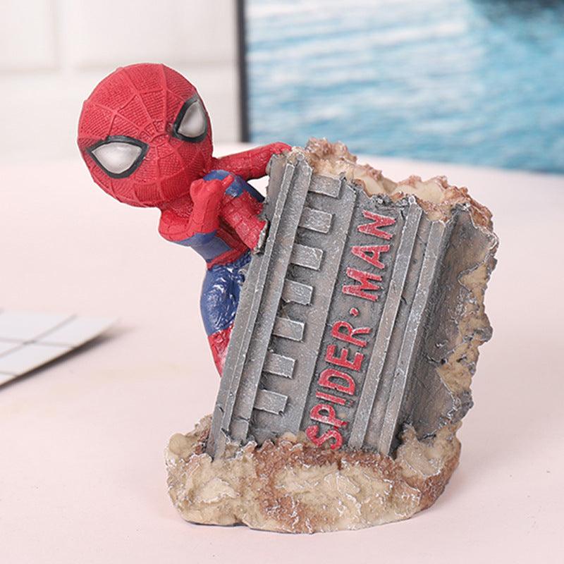 Spider-Man pen holder, round