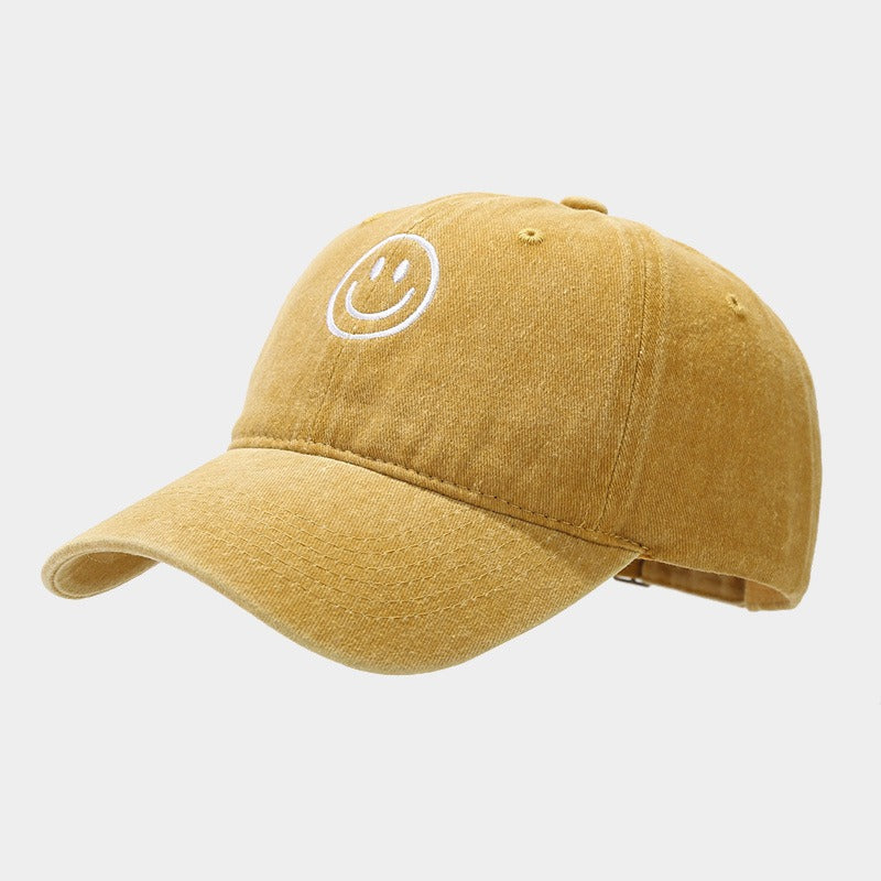 Cute unisex smiley cap