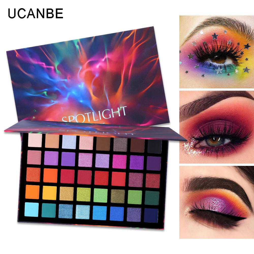 Paleta de sombras de ojos de 40 colores Ucanbe