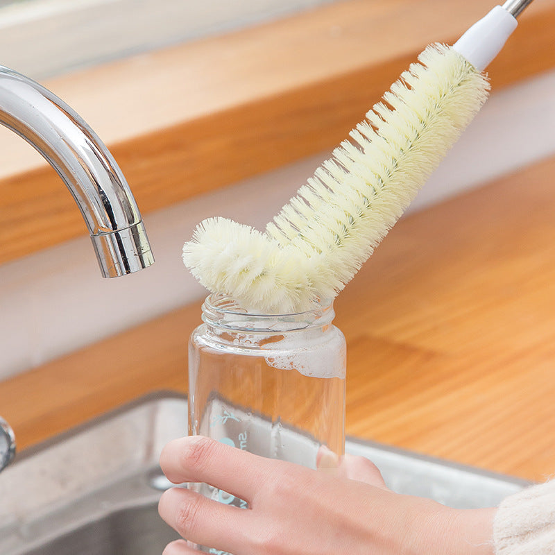 Brosse de nettoyage pour tasse sans coins