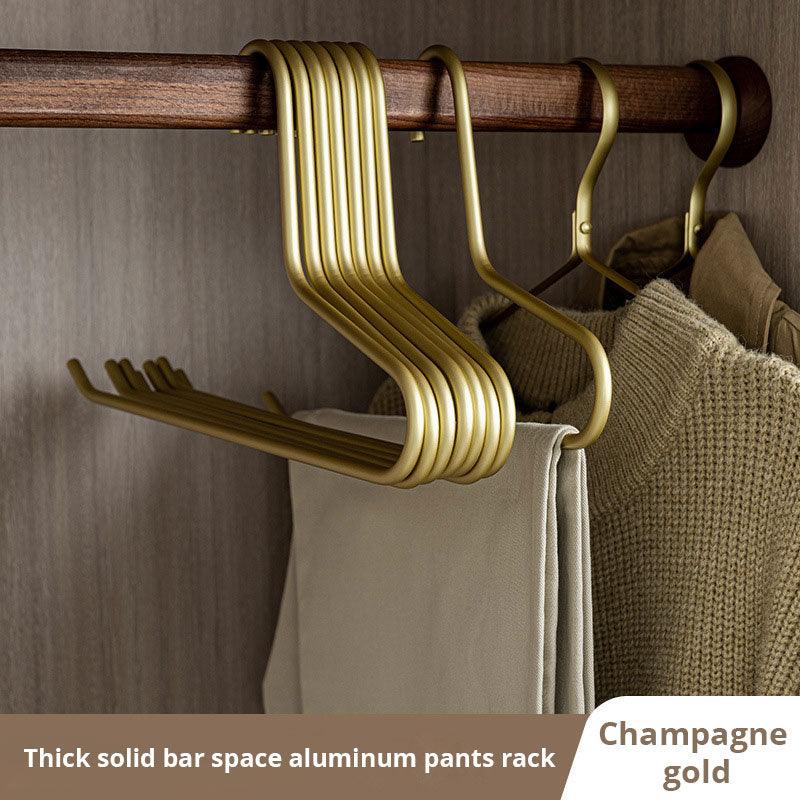 Aluminum Alloy Hanger, Triangular, Solid for Wardrobe and Air Drying