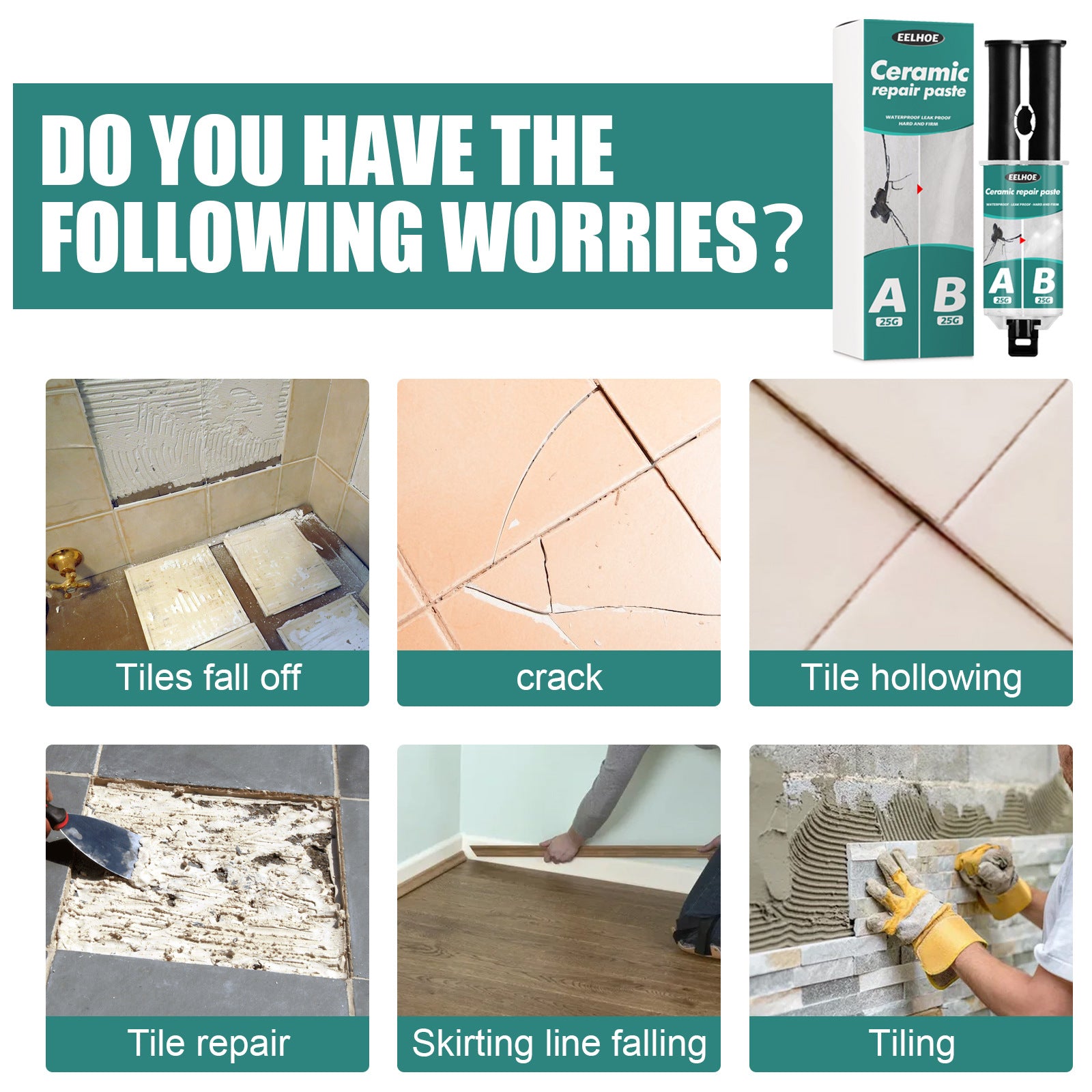 EELHOE Tile Repair Paste